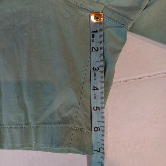 Gap Men's XXL Pull On Short 7" Inseam Elastic Waist Stretch Twill Granite Green - Picture 8 of 9